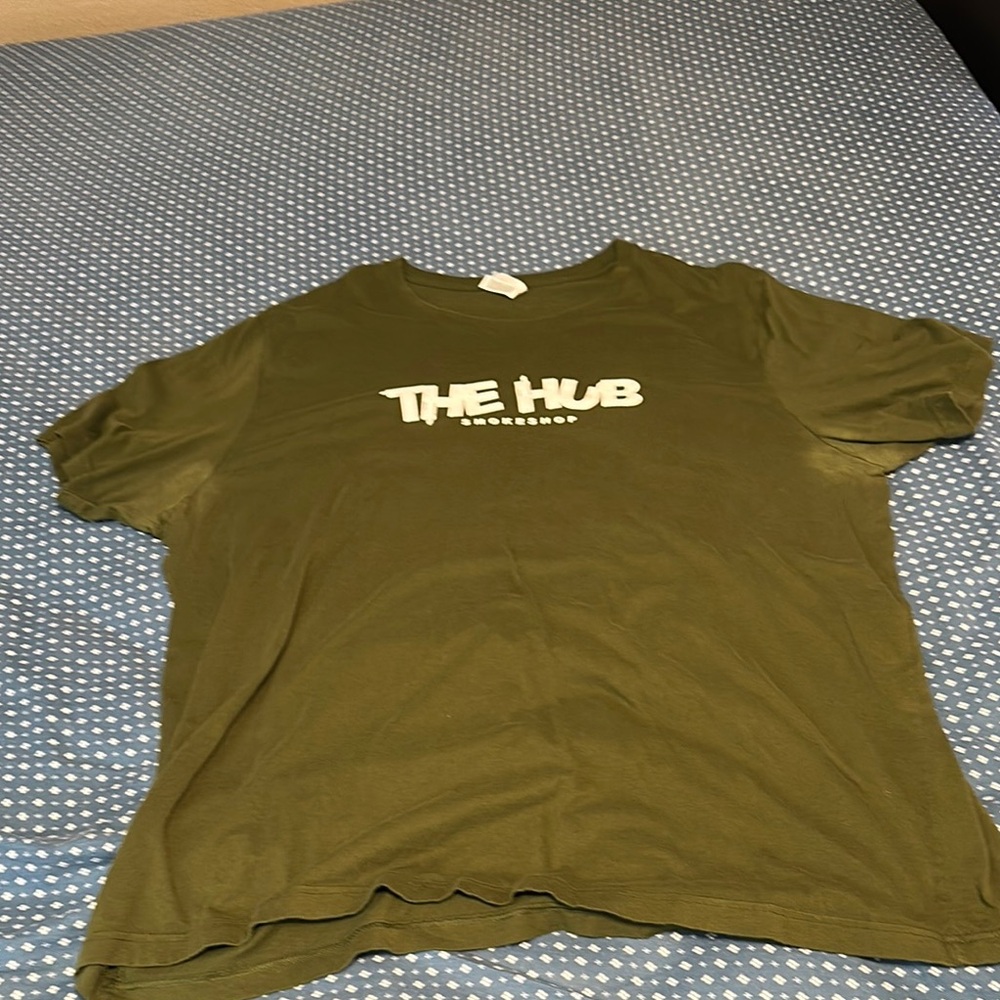 Olive Green Short Sleeve Tee